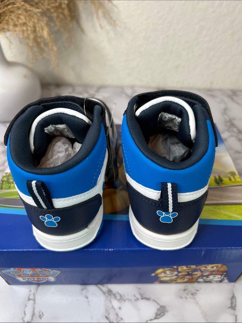 PAW PATROL HIGH TOP - TODDLER SIZE 10 - Picture 6 of 9
